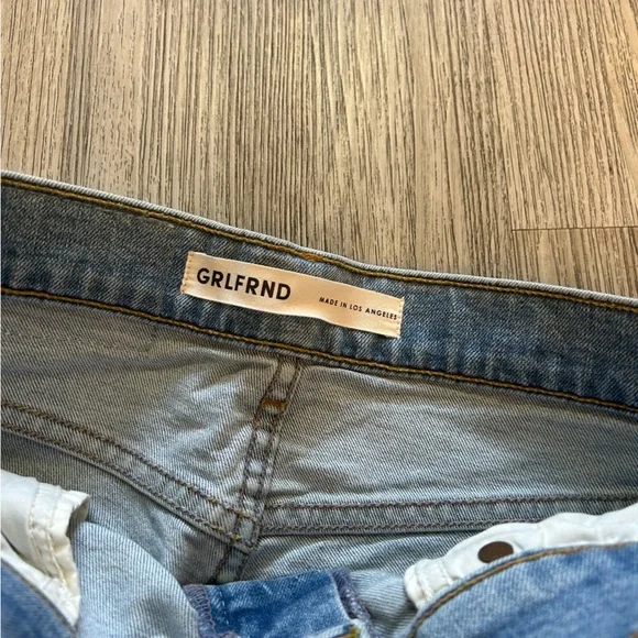 GRLFRND The Kendall Blue High Rise Stretchy Skinny Jeans From Revolve W26/L28 - Picture 6 of 14